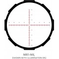 Оптический прицел Crimson Trace 3 Series 5-25x56 FFP (сетка MR1-MIL) с подсветкой