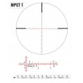 Оптический прицел ZC527 5-27x56 F1 (FFP, MRAD) - Сетка MIL WR MPCT1 CCW
