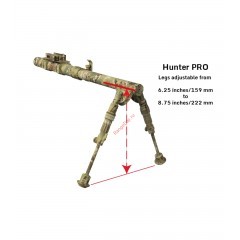 Удлинитель для сошек BipodeXt Hunter PRO Rifle Stabilizer